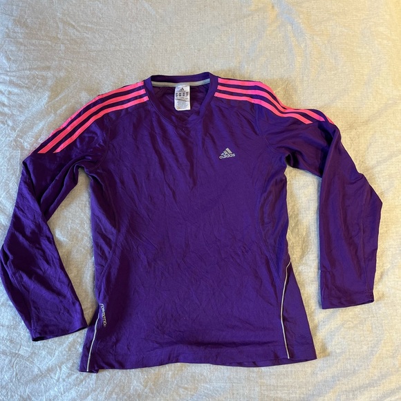 Adidas full sleeves gym wear tee - Picture 2 of 6